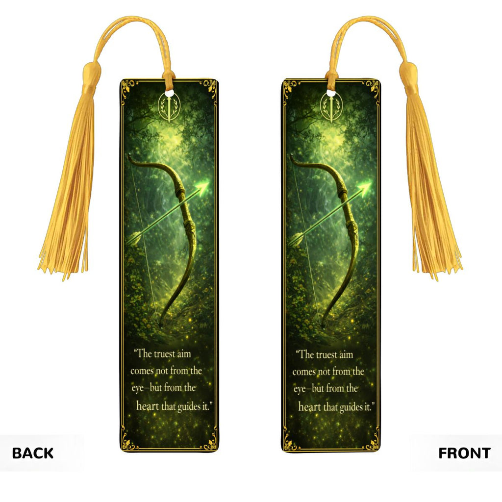 Wooden Bookmark Green