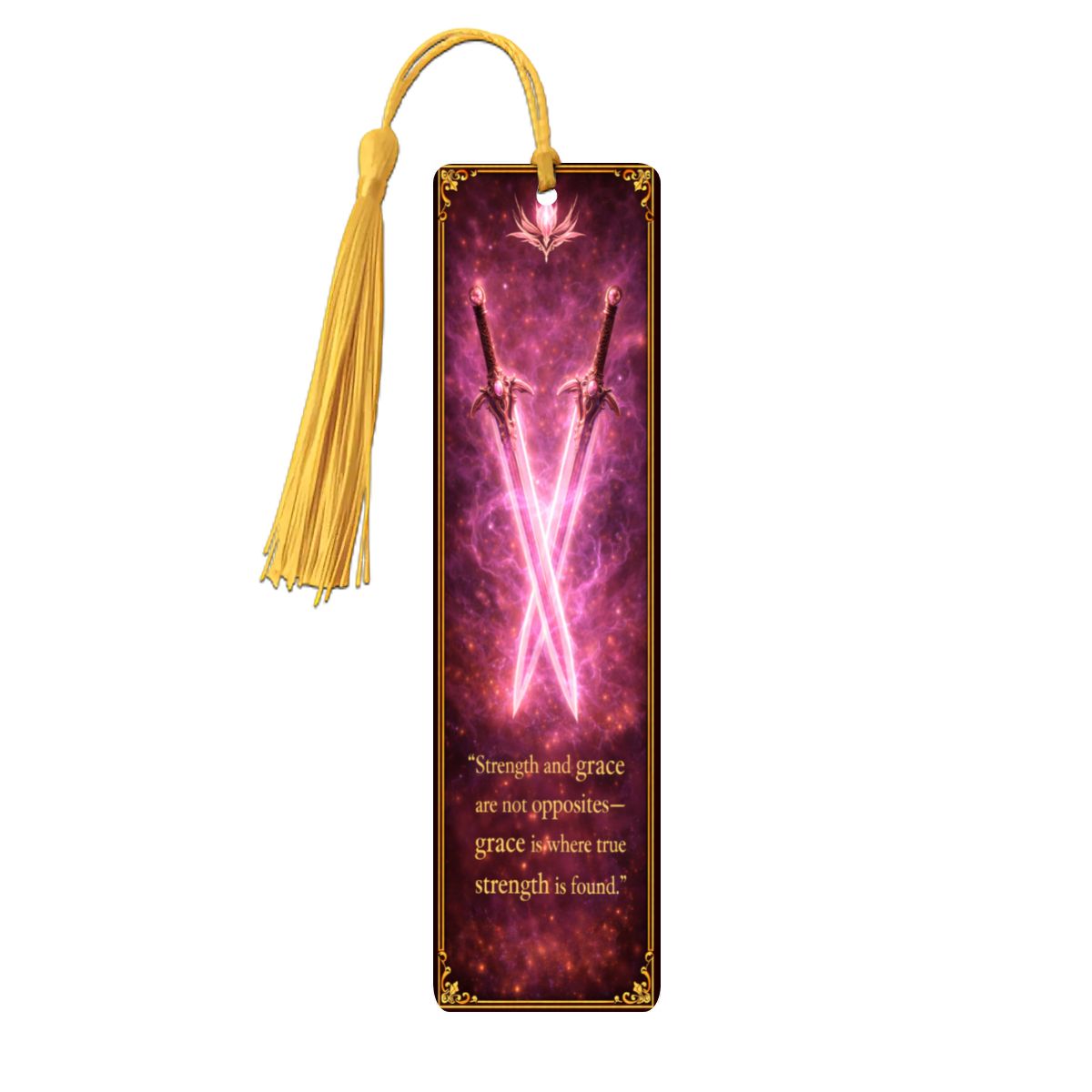 Wooden Bookmark Pink
