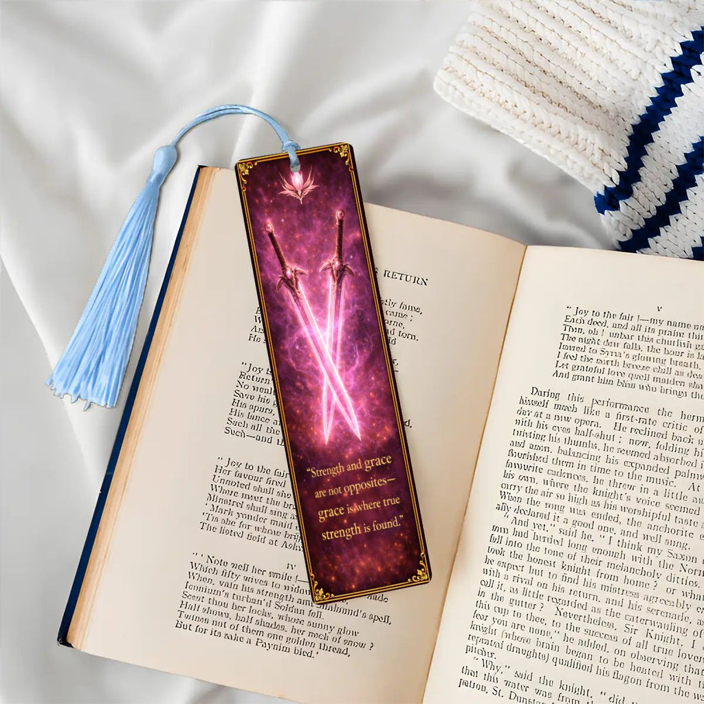 Wooden Bookmark Pink