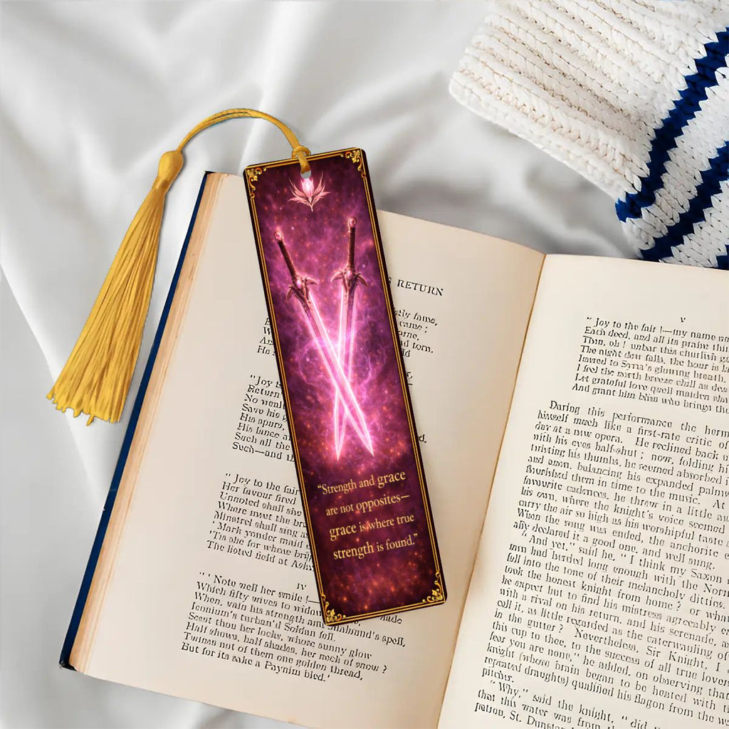 Wooden Bookmark Pink