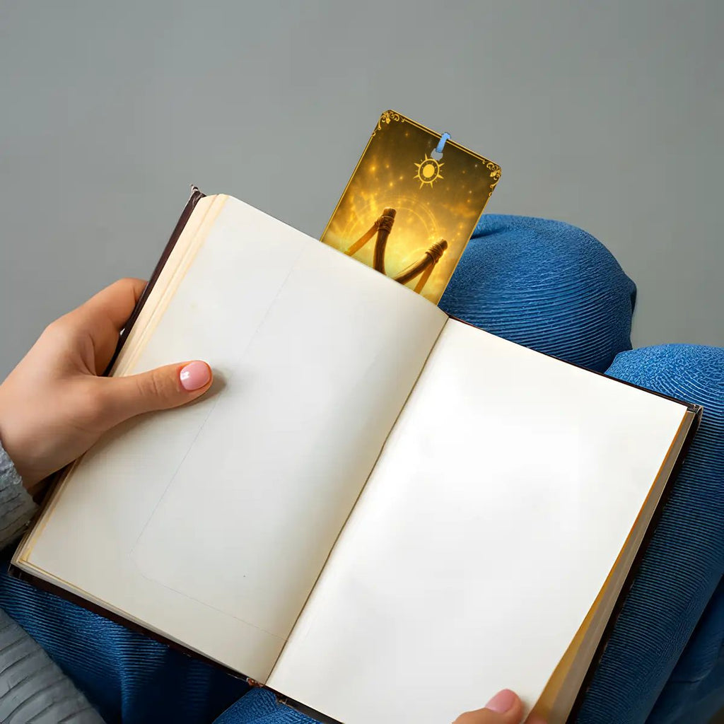Wooden Bookmark Yellow
