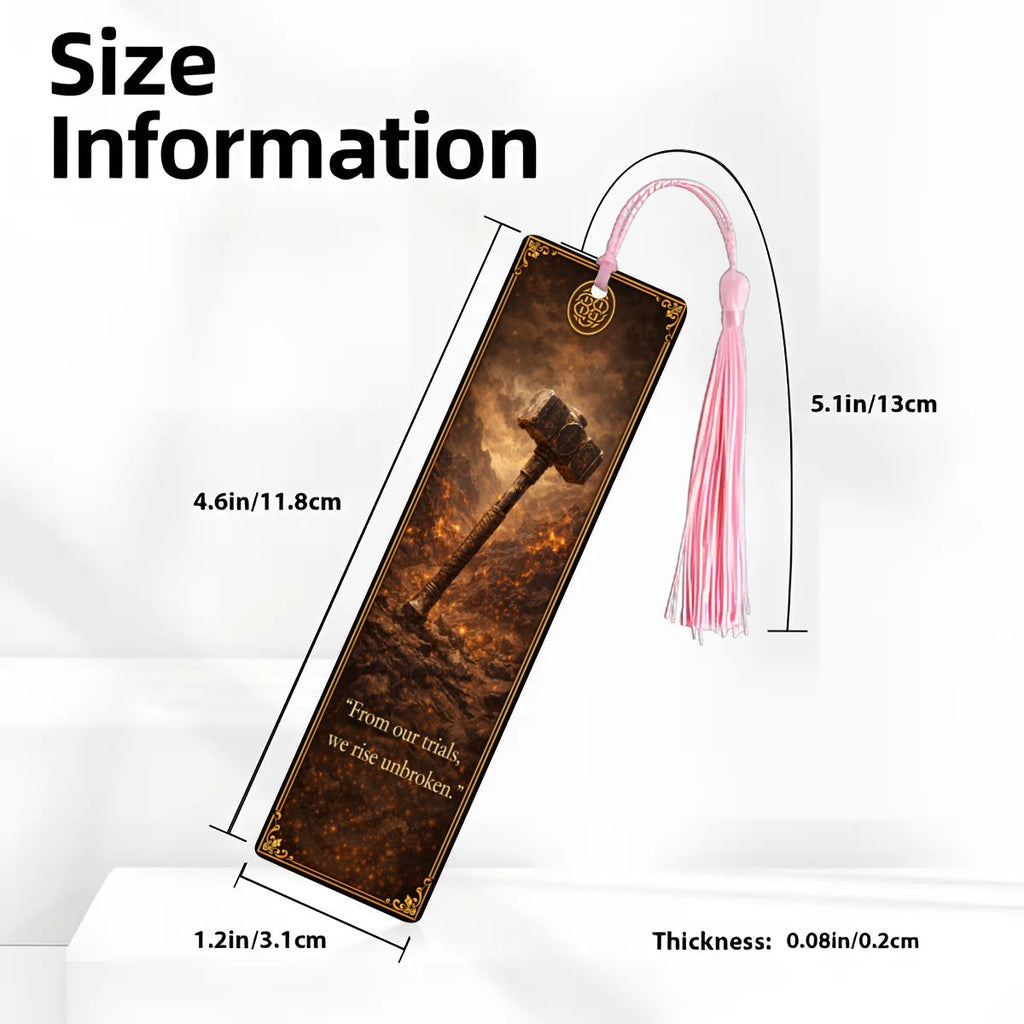 Wooden Bookmark Brown