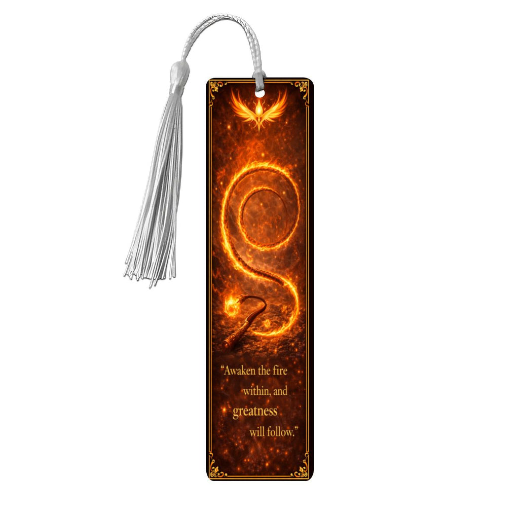 Wooden Bookmark Orange