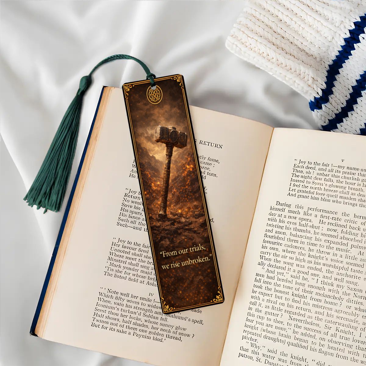 Wooden Bookmark Brown