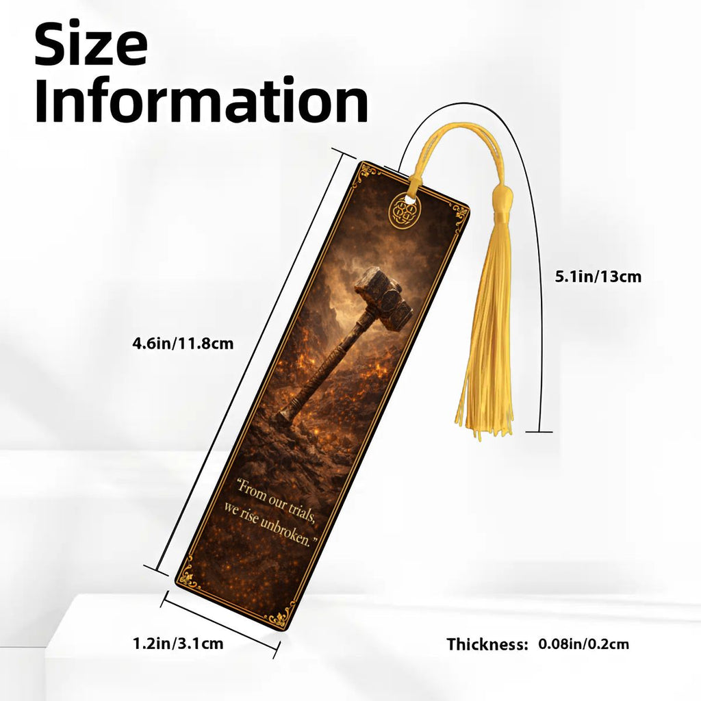 Wooden Bookmark Brown