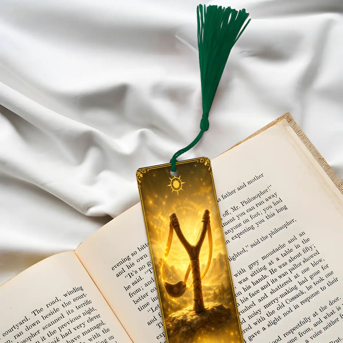 Wooden Bookmark Yellow