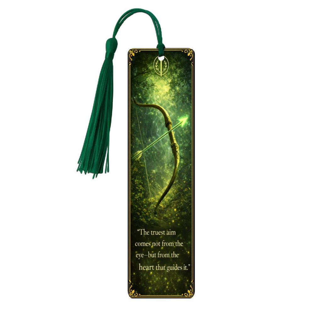 Wooden Bookmark Green