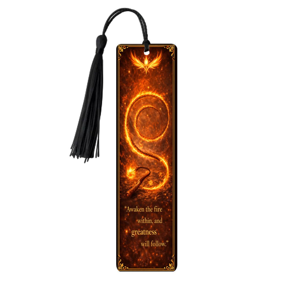Wooden Bookmark Orange