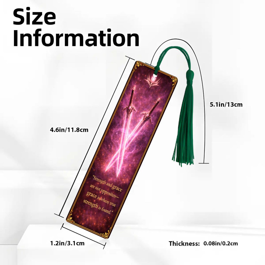 Wooden Bookmark Pink