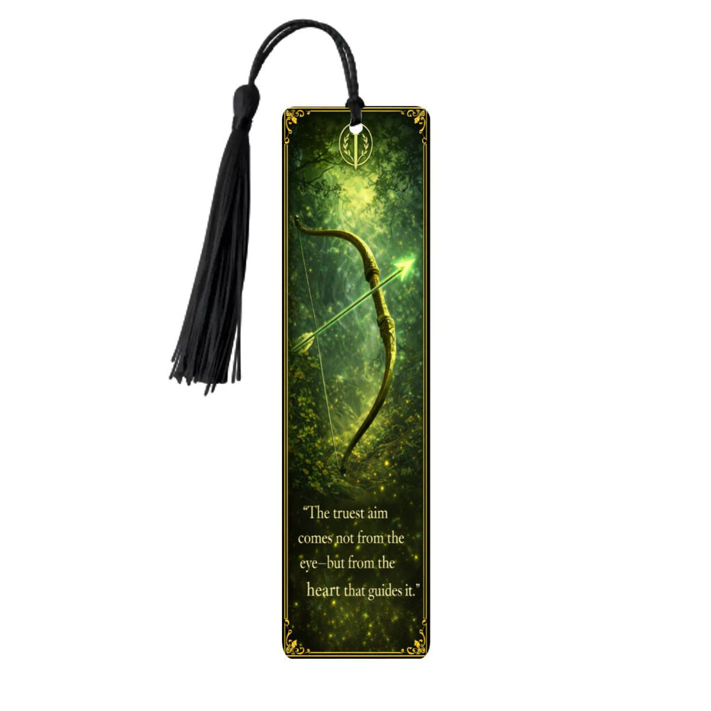 Wooden Bookmark Green