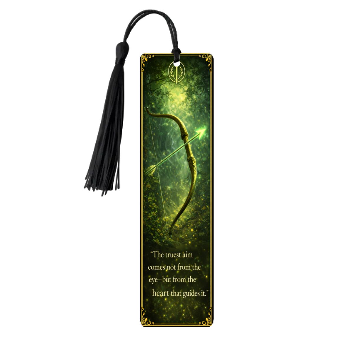 Wooden Bookmark Green
