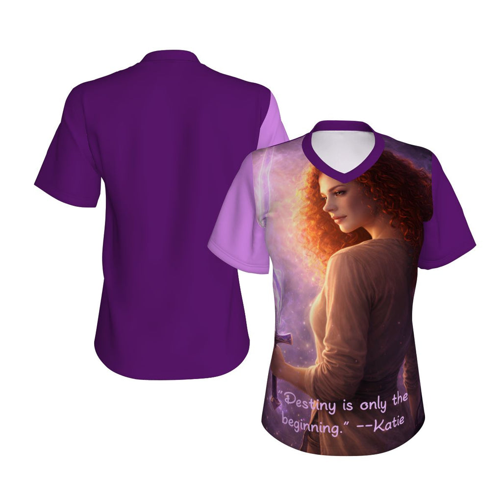 Women's V-Neck Short-Sleeve T-Shirt