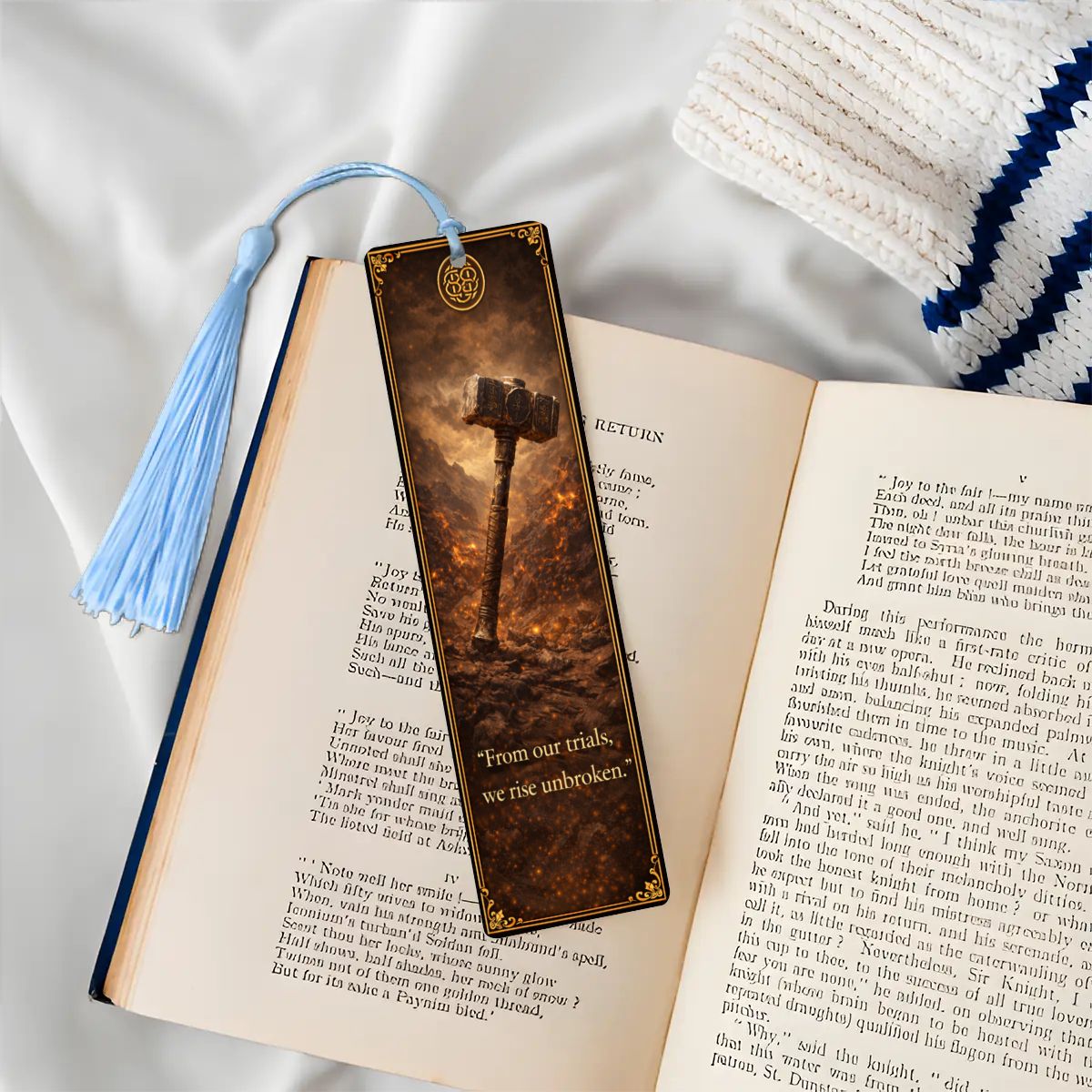 Wooden Bookmark Brown
