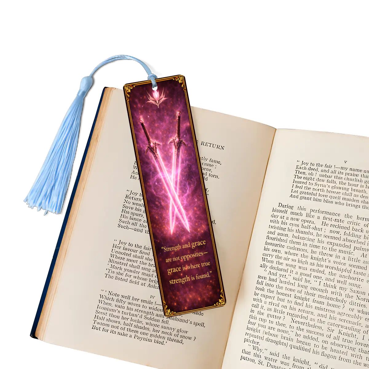 Wooden Bookmark Pink