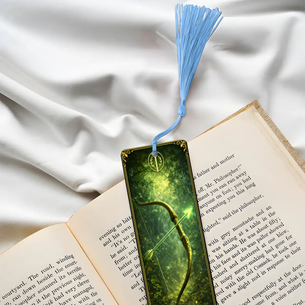 Wooden Bookmark Green