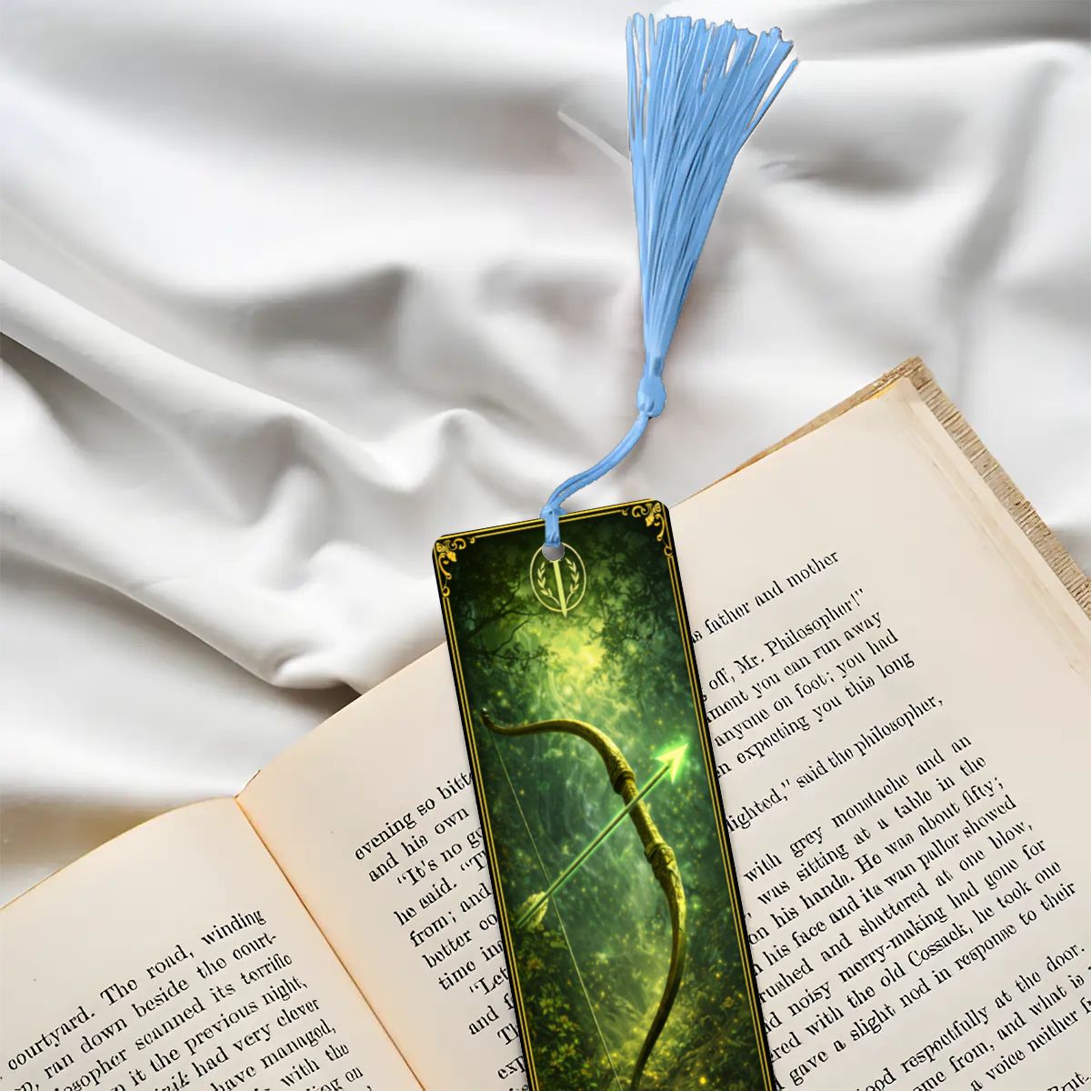 Wooden Bookmark Green