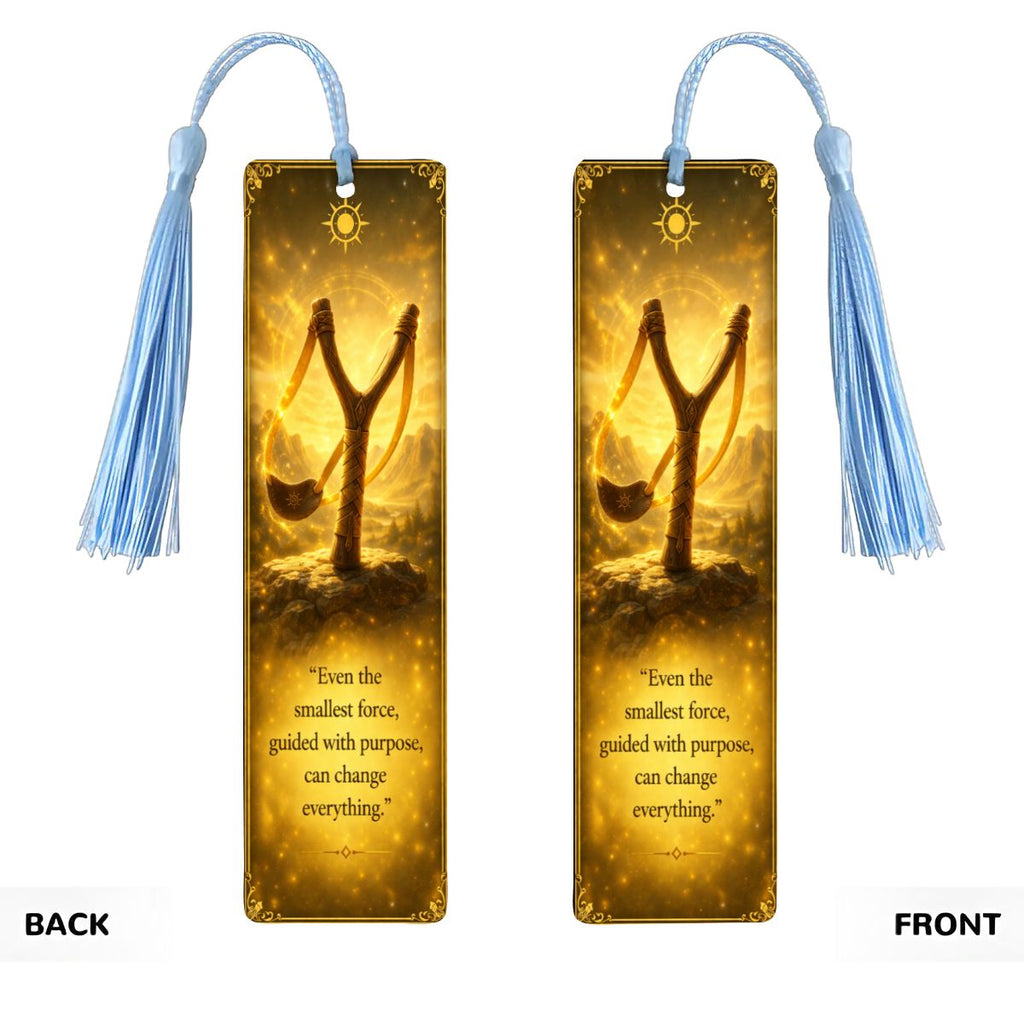 Wooden Bookmark Yellow