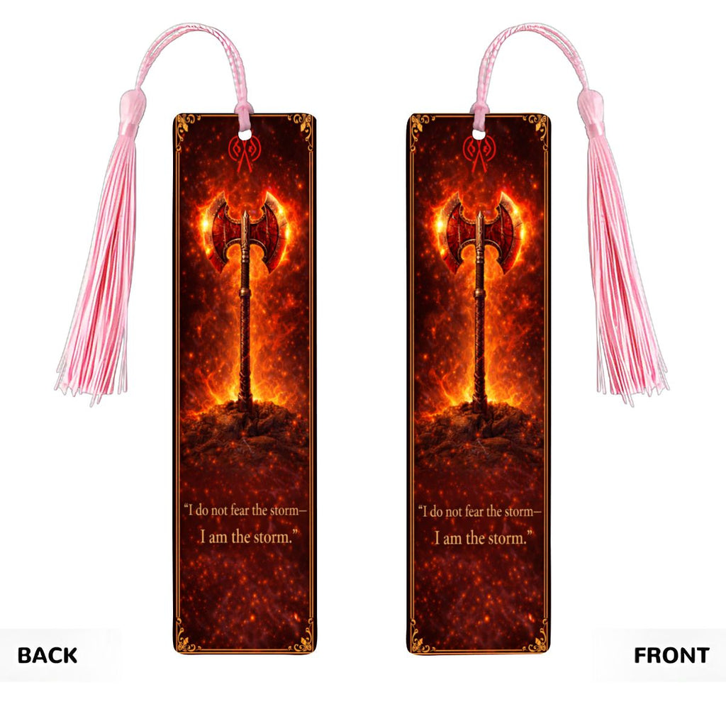 Wooden Bookmark Red