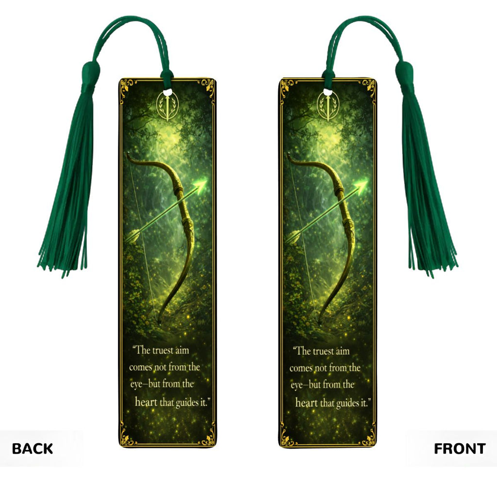 Wooden Bookmark Green
