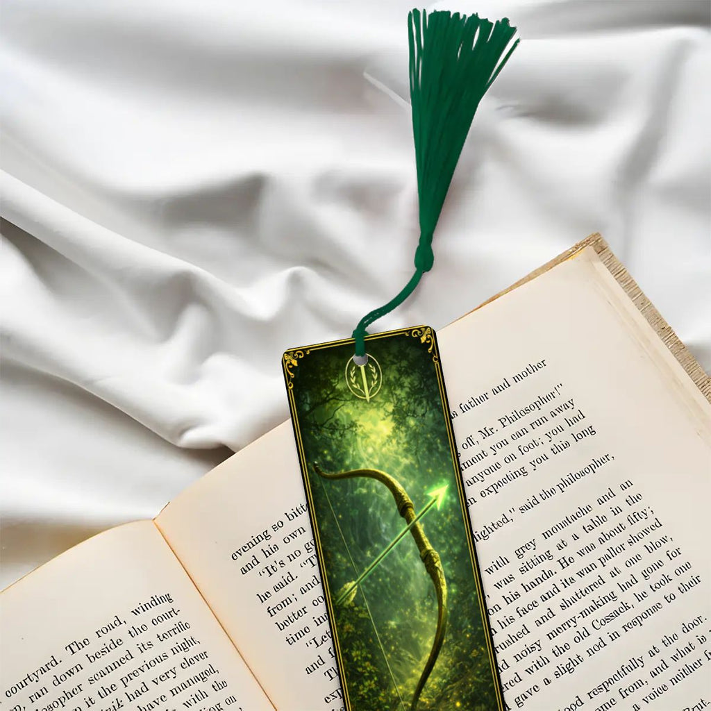 Wooden Bookmark Green