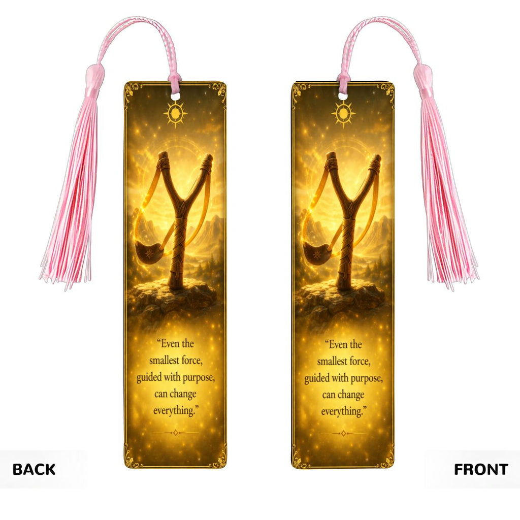Wooden Bookmark Yellow