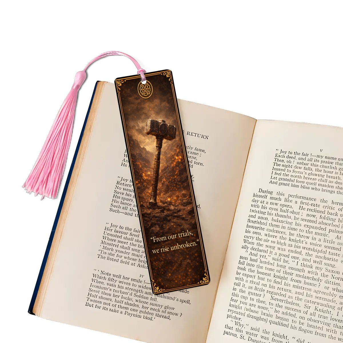 Wooden Bookmark Brown