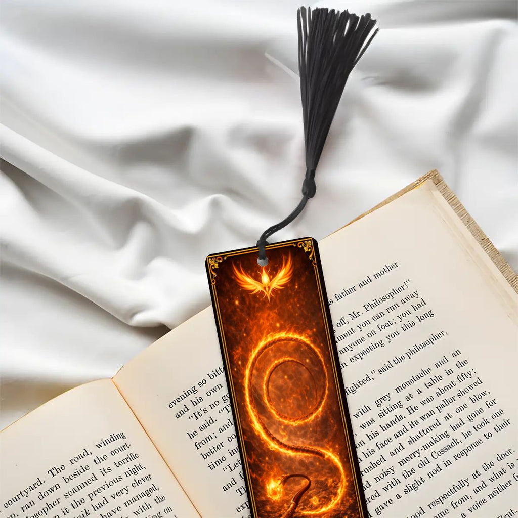 Wooden Bookmark Orange