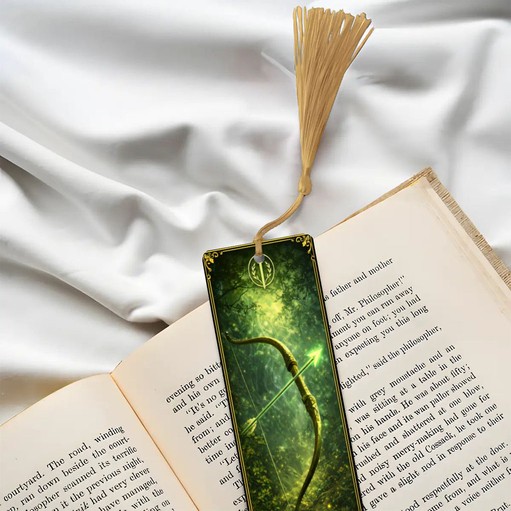 Wooden Bookmark Green