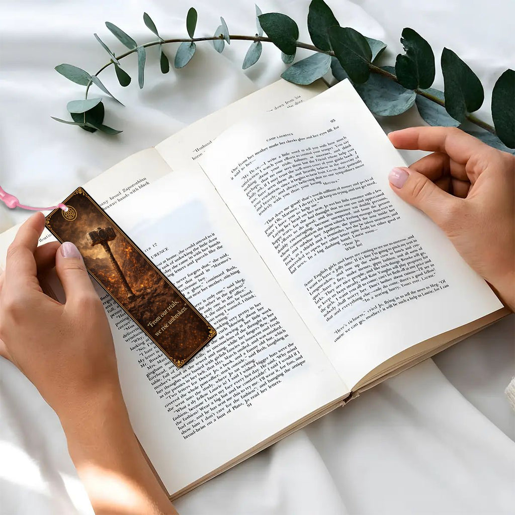 Wooden Bookmark Brown