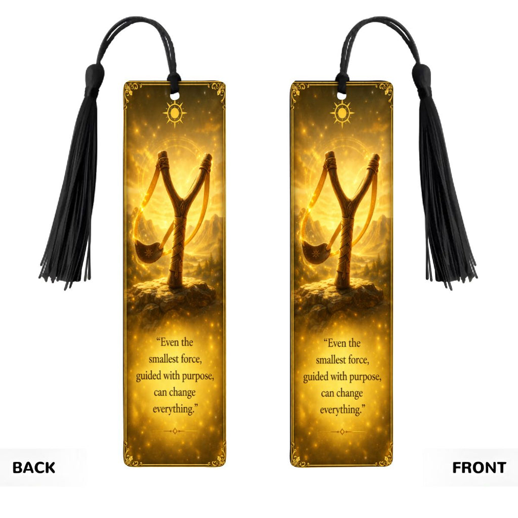 Wooden Bookmark Yellow