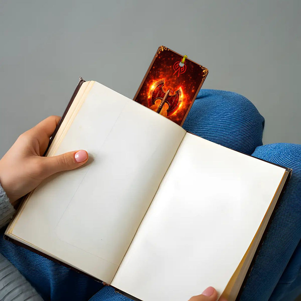 Wooden Bookmark Red