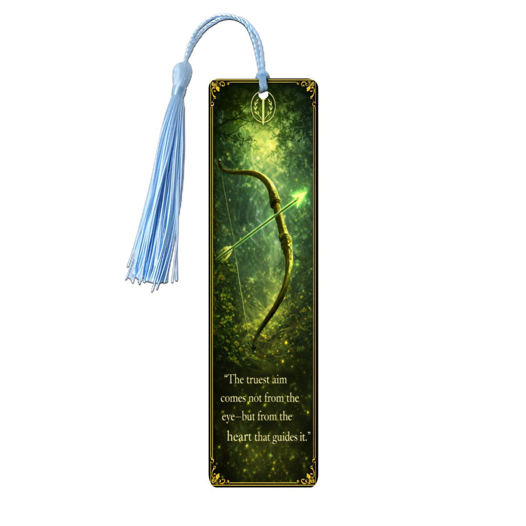 Wooden Bookmark Green