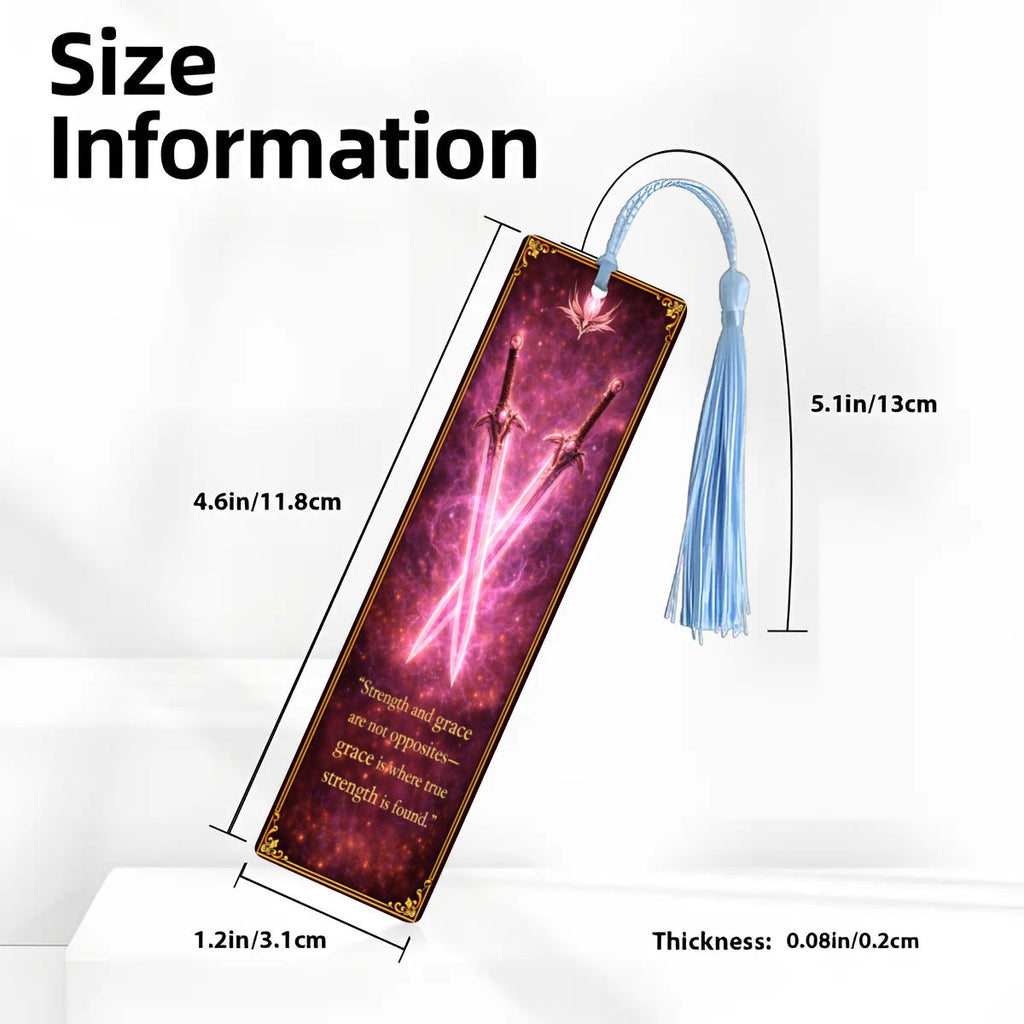 Wooden Bookmark Pink