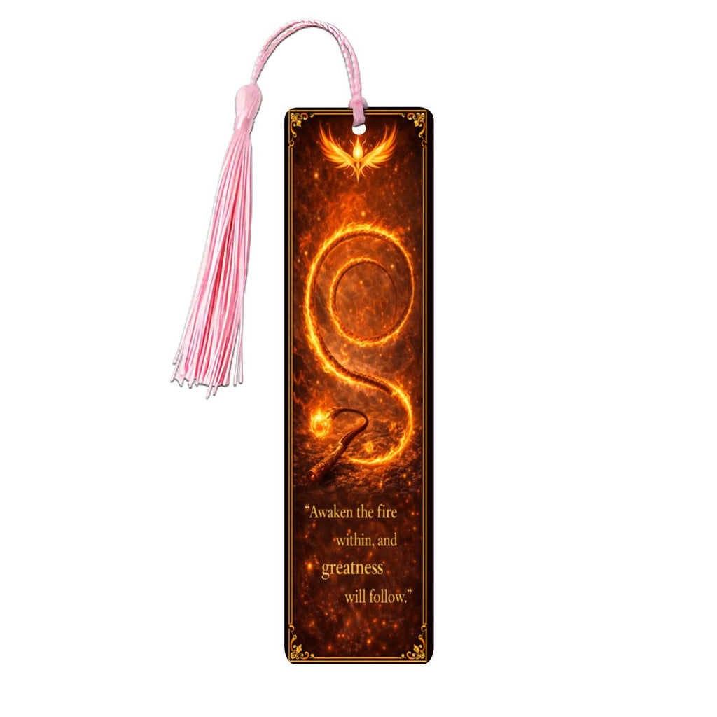 Wooden Bookmark Orange