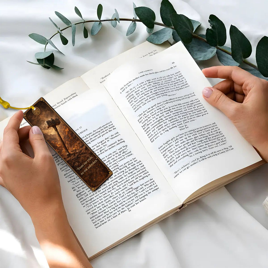 Wooden Bookmark Brown