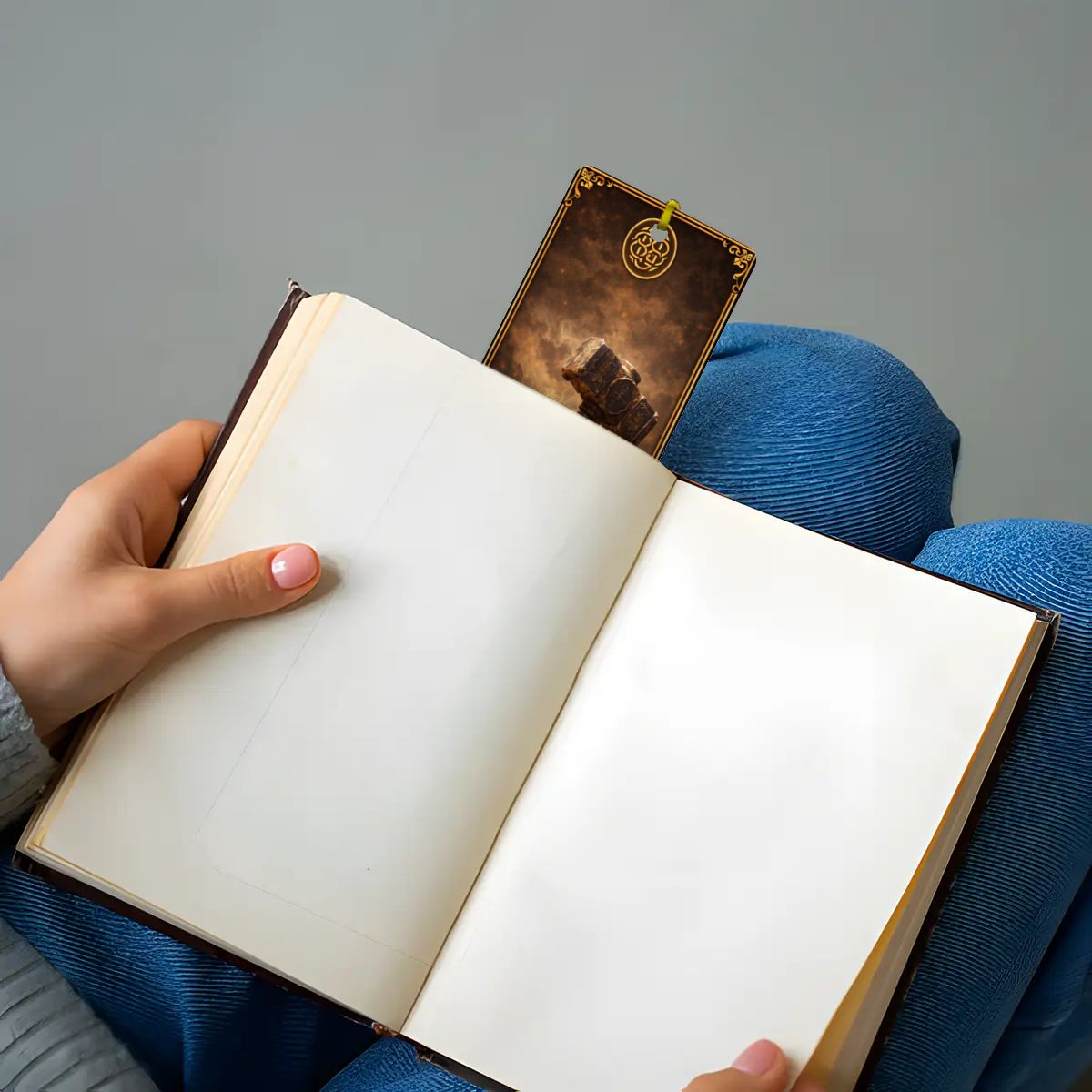 Wooden Bookmark Brown