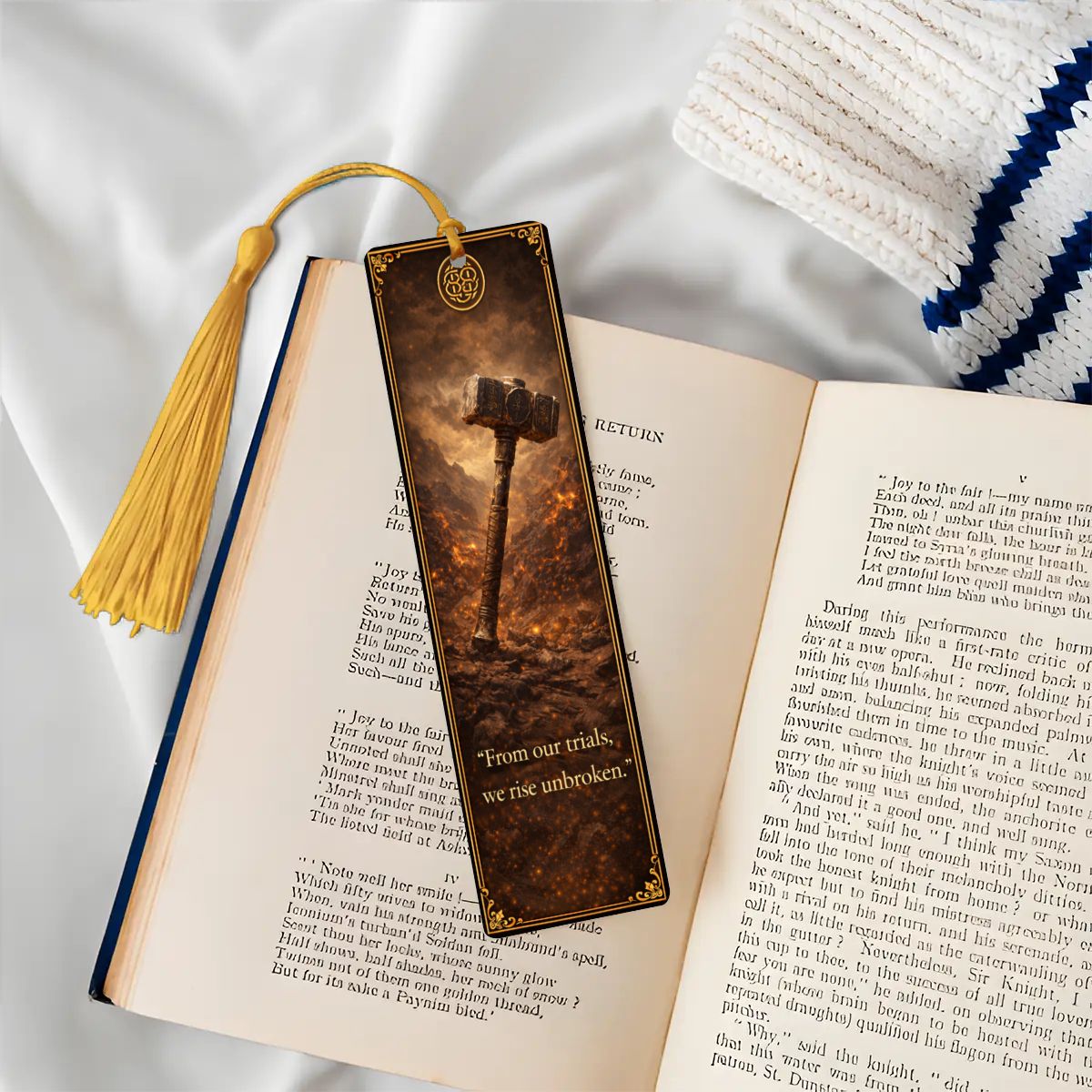 Wooden Bookmark Brown