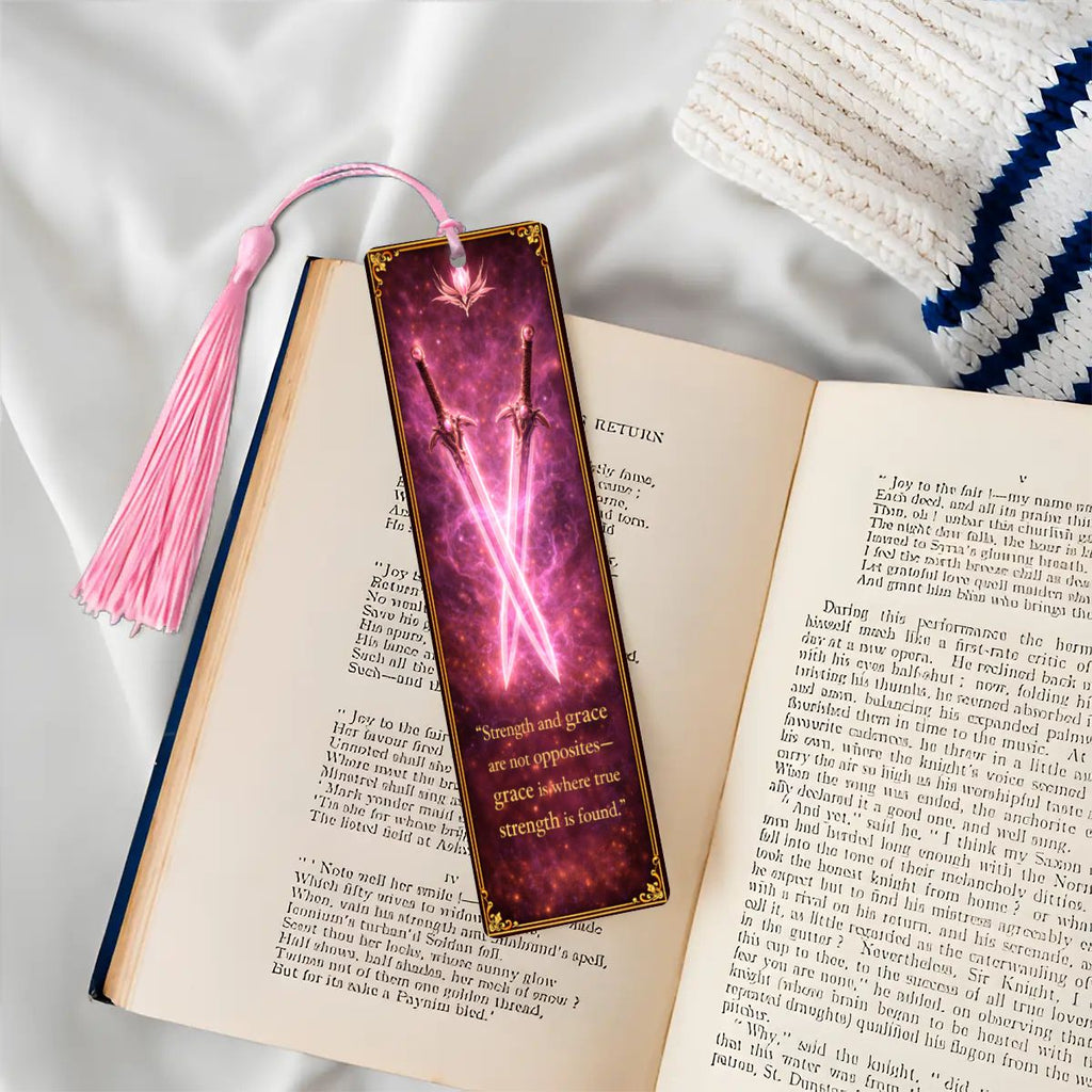 Wooden Bookmark Pink
