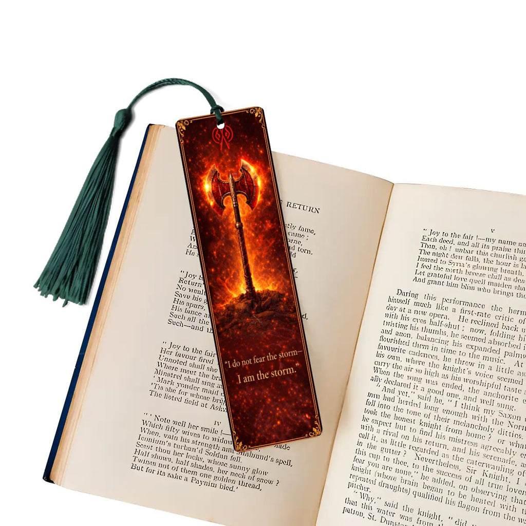 Wooden Bookmark Red