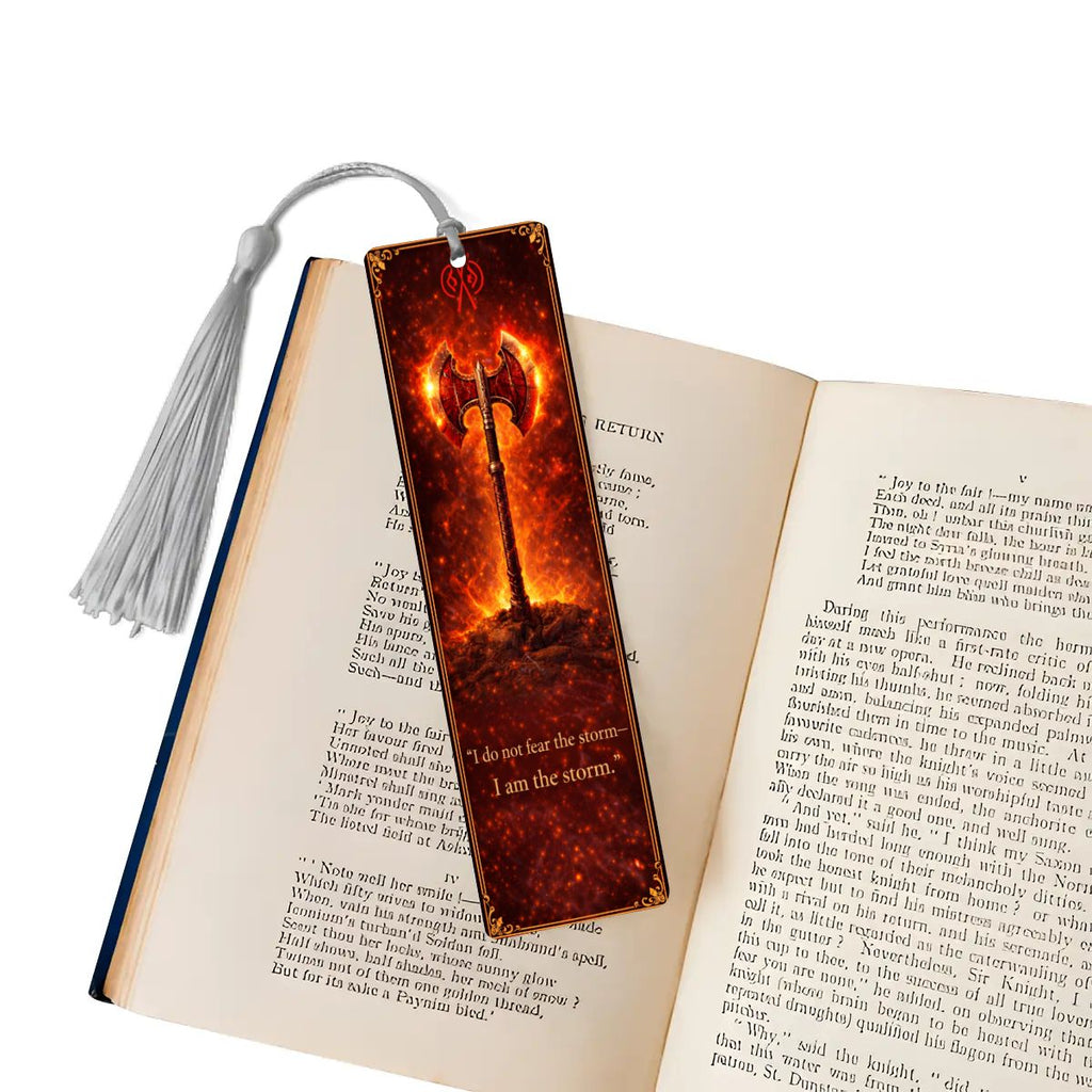Wooden Bookmark Red