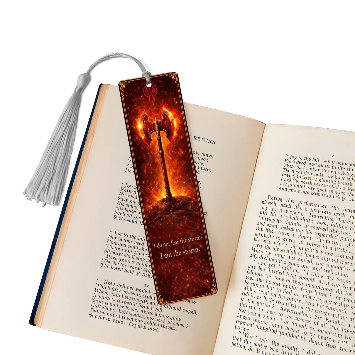 Wooden Bookmark Red