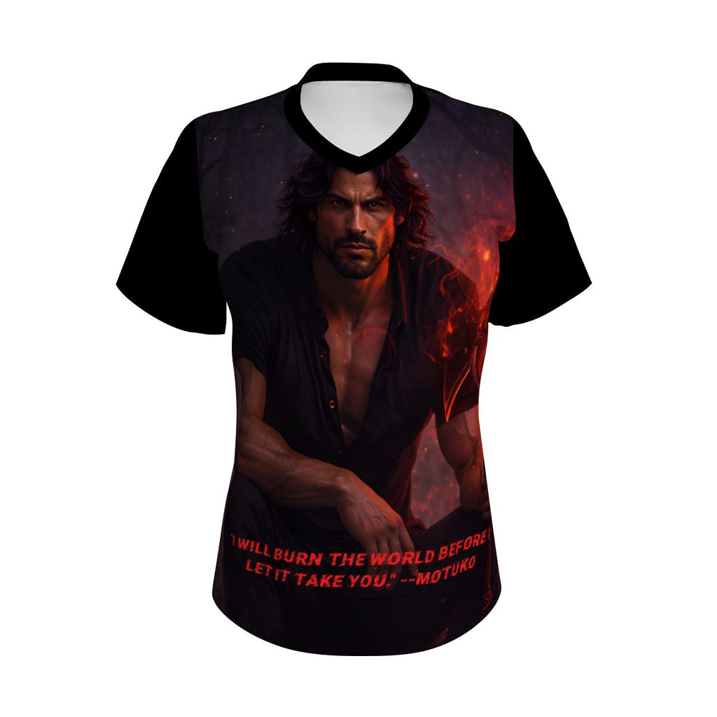 Women's V-Neck Short-Sleeve T-Shirt