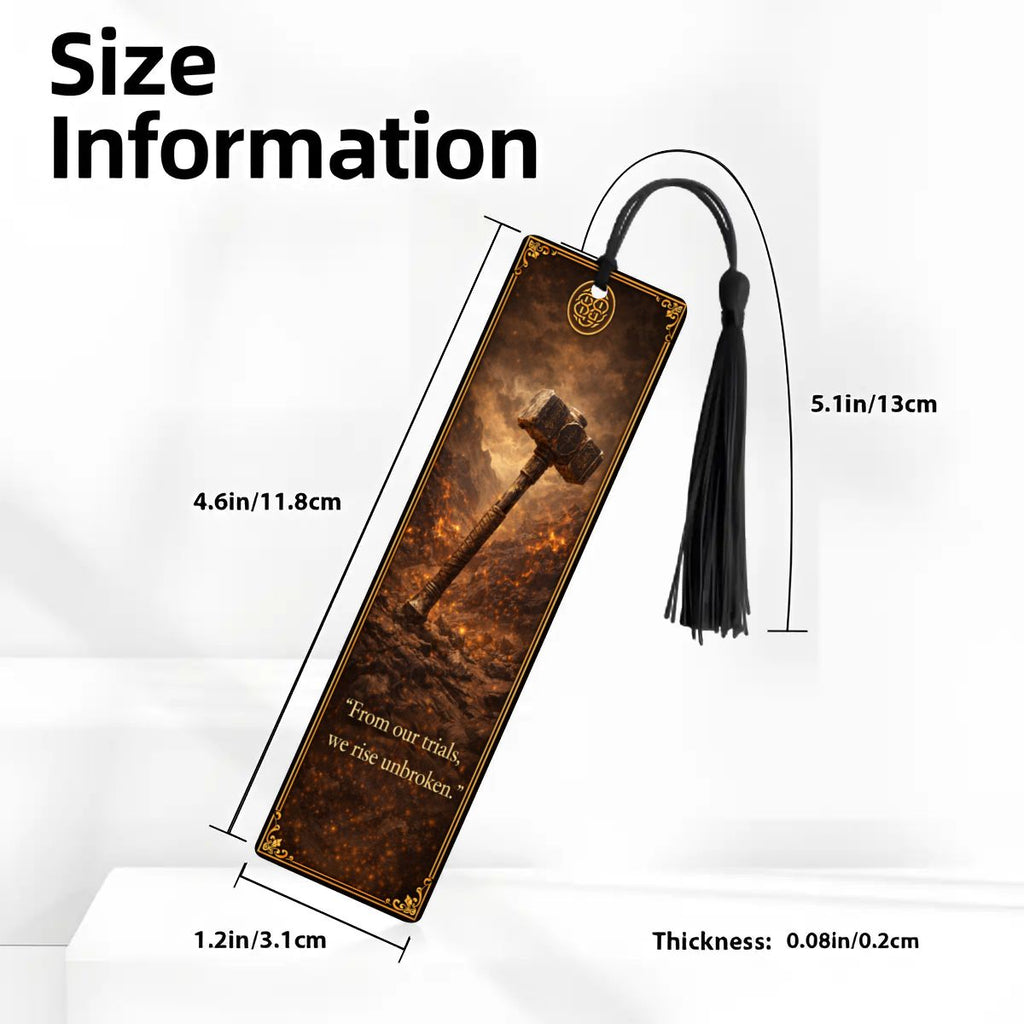 Wooden Bookmark Brown