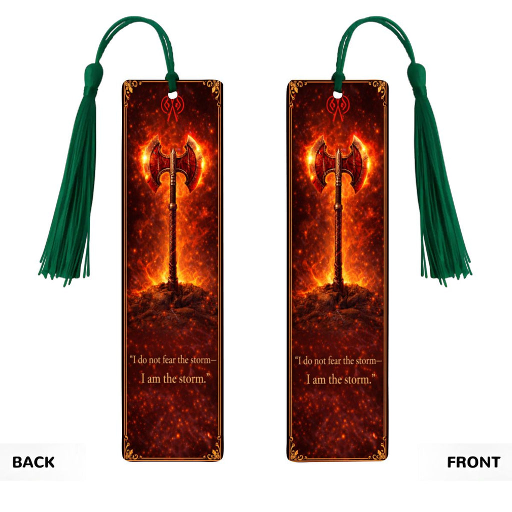 Wooden Bookmark Red