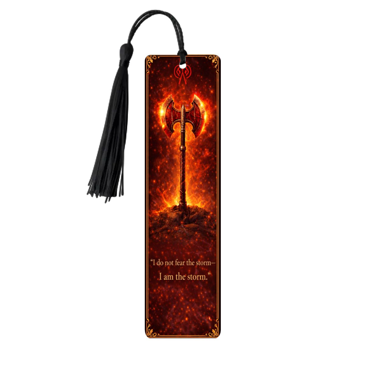 Wooden Bookmark Red