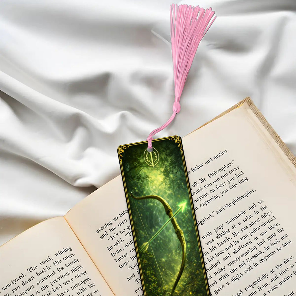 Wooden Bookmark Green