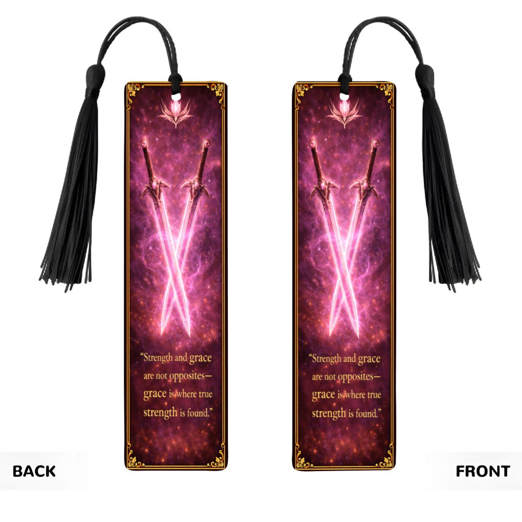Wooden Bookmark Pink