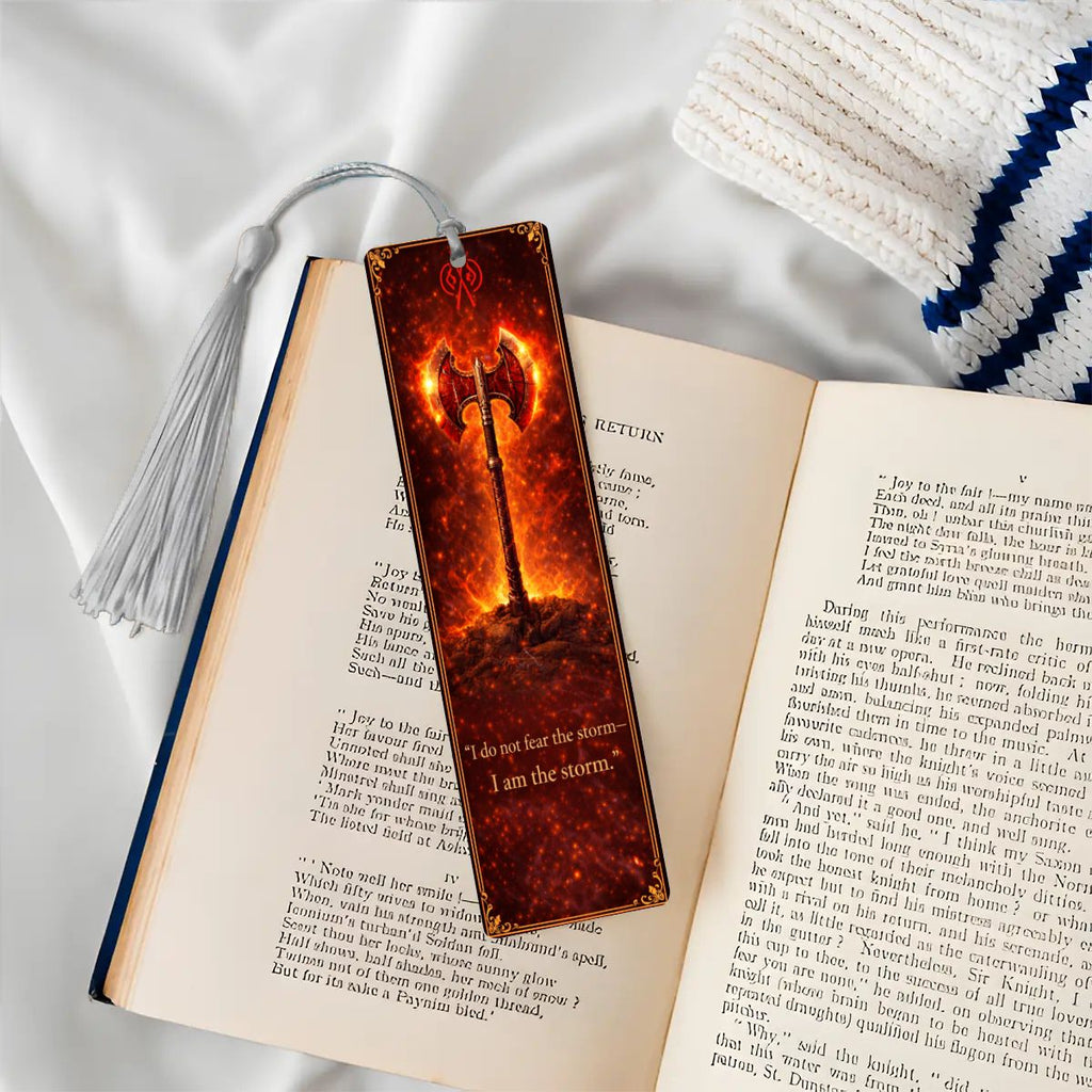 Wooden Bookmark Red
