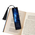Wooden Bookmark Blue