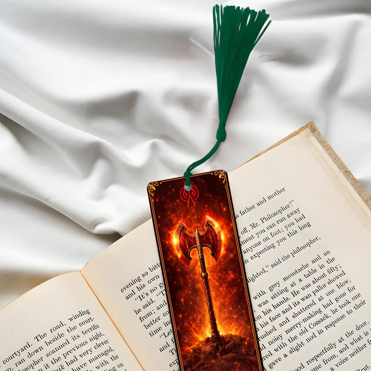 Wooden Bookmark Red
